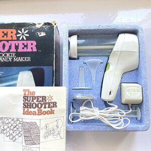 Wear Ever Super Shooter Electric Cookie Press Canapé & Candy maker 70001 Vintage